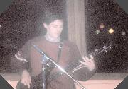 Manu, caf des artistes, fvrier 2003
